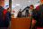 Aize wordt met open armen ontvangen door collega's van ESA Trucks